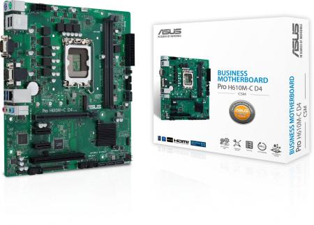 Материнские платы ASUS Pro H610M-C D4-CSM [90MB1A30-M0EAYC]