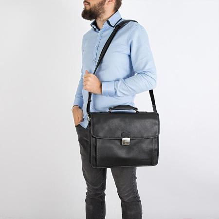 Женские и мужские сумки Francesco Molinary 910-469537-46-BLK