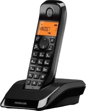 Радиотелефоны DECT Motorola S1201 (черный)