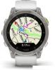 Умные часы и браслеты Garmin Fenix 8 43мм (серебристый, белый ремешок) [010-02903-00]