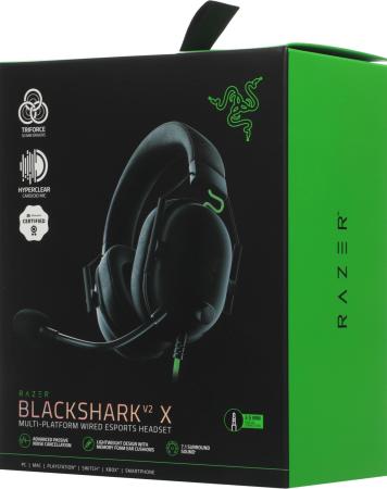 Наушники и гарнитуры Razer BlackShark V2 X (черный) [RZ04-03240100-R3M1]