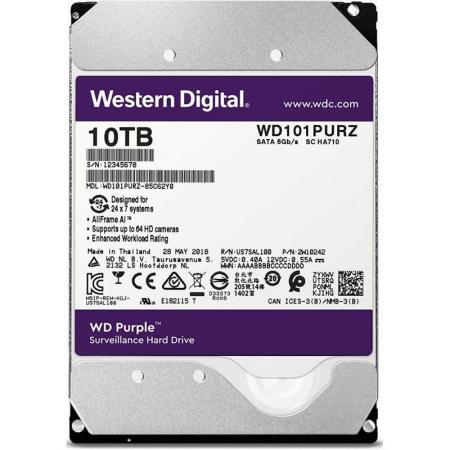 Жесткие диски WD Purple 10TB WD102PURZ [WD102PURZ]