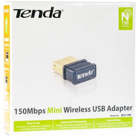 Беспроводные адаптеры Tenda W311MI