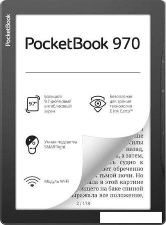 Электронные книги PocketBook 743G InkPad 4 (черный/серебристый) [PB743G-U-СIS]