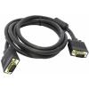 Кабели, адаптеры, разветвители ExeGate EX169516RUS VGA - VGA (10 м, черный) [EX169516RUS, EX-CC-PVGA-15M15M-10.0]