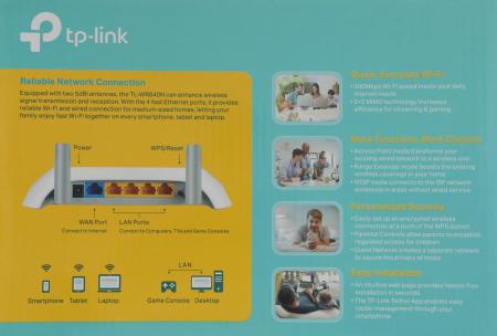 Беспроводные маршрутизаторы TP-Link TL-WR840N