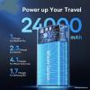 Портативные зарядные устройства Baseus Adaman Digital Display Fast Charge Power Bank 140W 24000mAh (черный) [P10021508113-00]