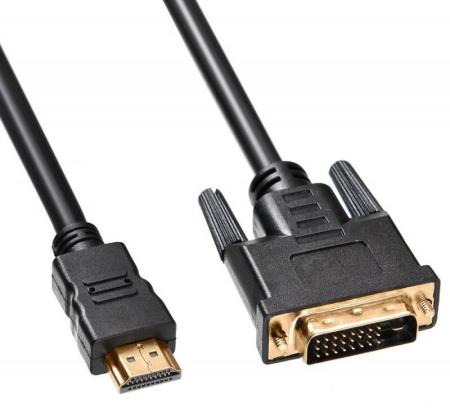 Кабели, адаптеры, разветвители Buro HDMI-19M-DVI-D-1.8M