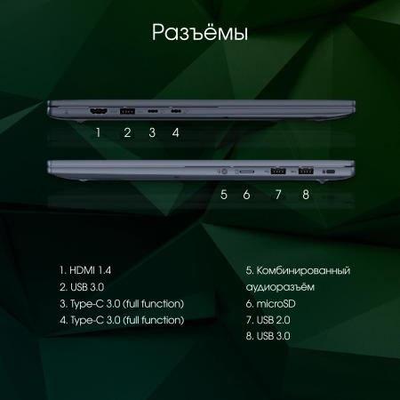 Ноутбуки Digma Pro Pactos DN16P7-ADXW01 [DN16P7-ADXW01, 1999418]