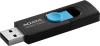 USB Flash ADATA UV220 64GB (черный/голубой) [AUV220-64G-RBKBL]