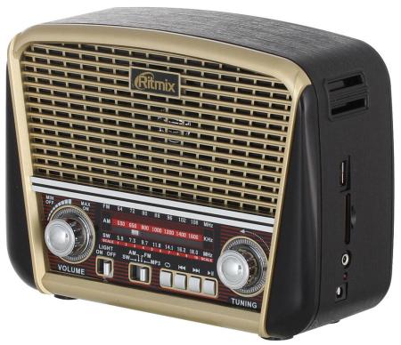 Радиоприемники Ritmix RPR-050 (золотой) [RPR-050 Gold]