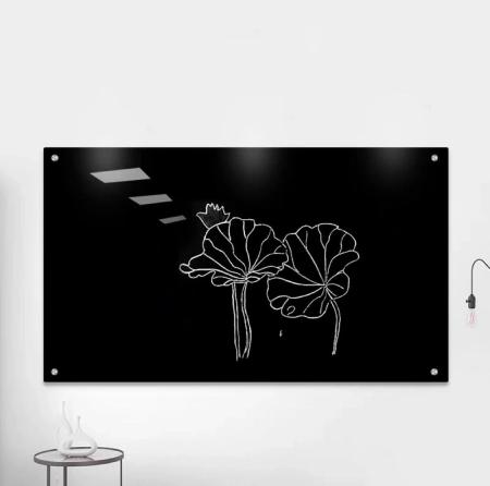 Офисные доски, флипчарты CACTUS CS-GBD-65x100-BK