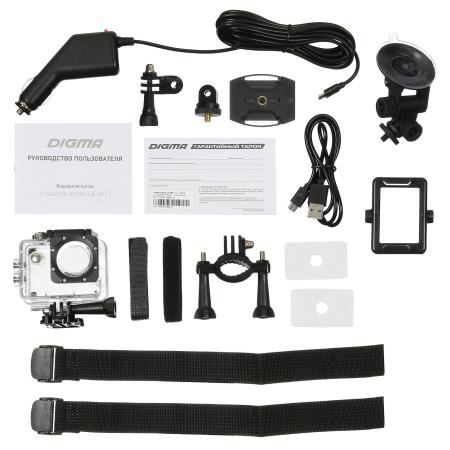 Экшен-камеры Digma FreeDrive Action 4K WIFI [1132275]