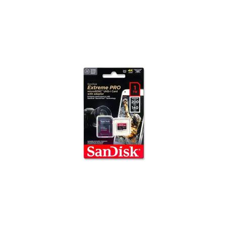 Карты памяти SanDisk Extreme PRO microSDXC SDSQXCD-1T00-GN6MA 1TB (с адаптером) [SDSQXCD-1T00-GN6MA]