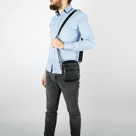 Женские и мужские сумки Poshete 250-5188-1-BLK (черный) [250-5188-1-BLK]