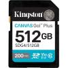 Карты памяти Kingston Canvas Go! Plus SDXC 512GB SDG4/512GB [SDG4/512GB]
