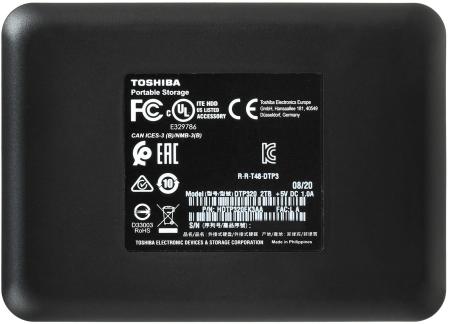 Внешние накопители Toshiba Canvio Ready 2TB HDTP320EK3AA [HDTP320EK3AA]