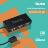 USB-хабы и док-станции Buro BU-HUB4-U2.0-Slim [389734]