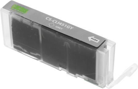 Картриджи для принтеров и МФУ CACTUS CS-CLI451GY (аналог Canon CLI-451GY (6527B001)) [CS-CLI451GY]
