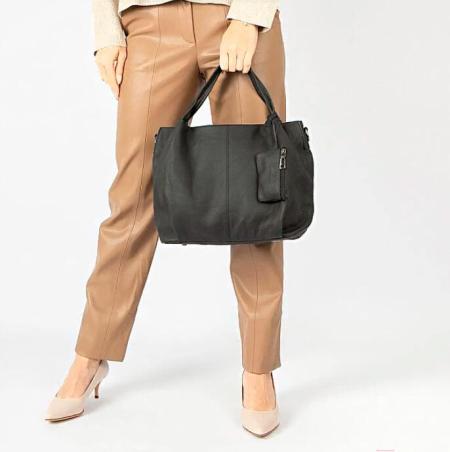 Женские и мужские сумки Poshete 921-351-BLK (черный) [921-351-BLK]