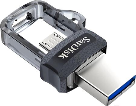 USB Flash SanDisk Ultra Dual M3.0 64GB [SDDD3-064G-G46] [SDDD3-064G-G46]