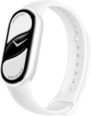 Умные часы и браслеты Xiaomi Smart Band 10 M2459B1 (белая керамика, с белым силиконовым ремешком, международная версия) [BHR07Y5GL]