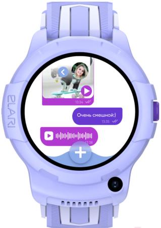 Умные часы и браслеты Elari KidPhone 4G Wink (сиреневый)