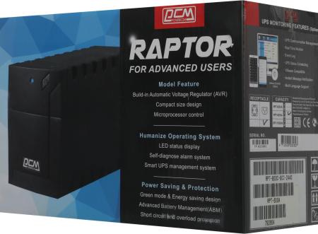 Источники бесперебойного питания Powercom Raptor RPT-800A