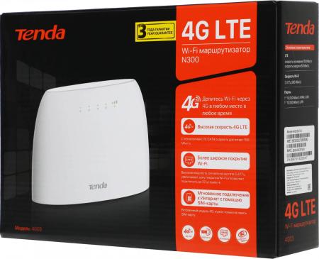 Беспроводные маршрутизаторы Tenda 4G03