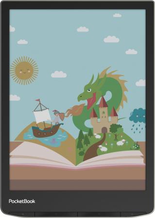 Электронные книги PocketBook 743K3 InkPad Color 3 (черный/серебристый) [PB743K3-1-CIS, PB743K3-1-WW]