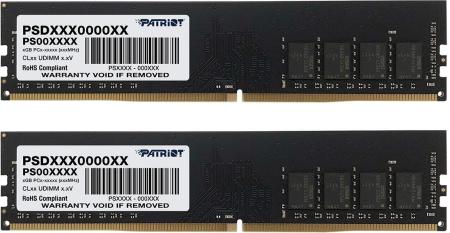 Оперативная память Patriot Signature Line 2x8GB DDR4 PC4-21300 PSD416G2666K [PSD416G2666K]