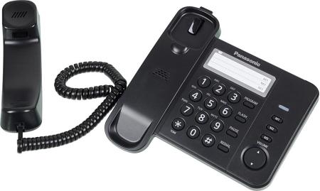 Проводные телефоны Panasonic KX-TS2352RUB (черный) [KX-TS2352RUB]