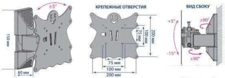 Кронштейны Kromax CORBEL-7 [90467]