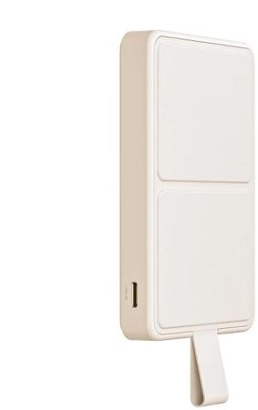 Портативные зарядные устройства Xiaomi Magnetic Power Bank WPB0620MI 6000mAh (бежевый, международная версия) [BHR9074GL]