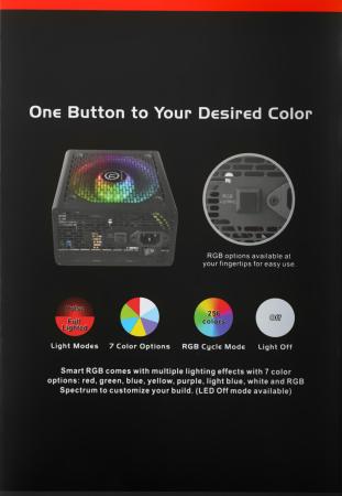 Блоки питания Thermaltake Smart BX1 RGB 750W SP-750AH2NKB-2 [PS-SPR-0750NHSABE-1]