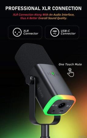 Микрофоны FIFINE AM8 (черный)