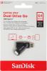USB Flash SanDisk Ultra Dual Drive Go Type-C 64GB SDDDC3-064G-G46 [SDDDC3-064G-G46]