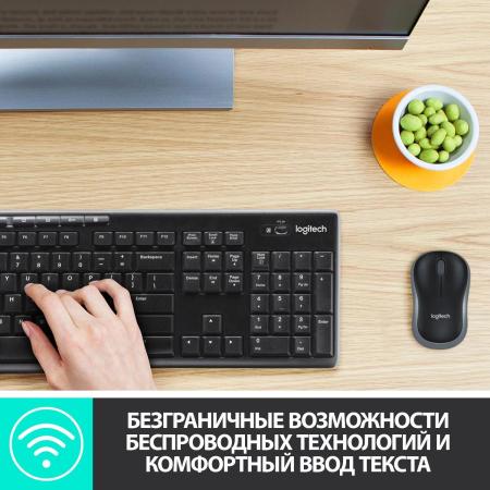 Наборы периферии Logitech Wireless Combo MK270 [920-004518]