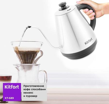 Электрочайники и термопоты Kitfort KT-689