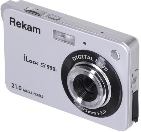 Фотоаппараты Rekam iLook S990i (серебристый)