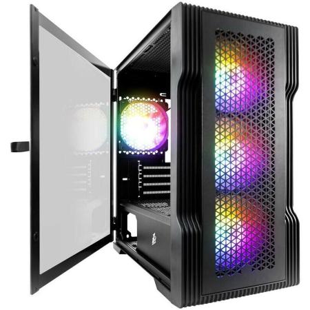 Корпуса 1stPlayer Trilobite T3-BK-4F1 [T3-BK-4F1]